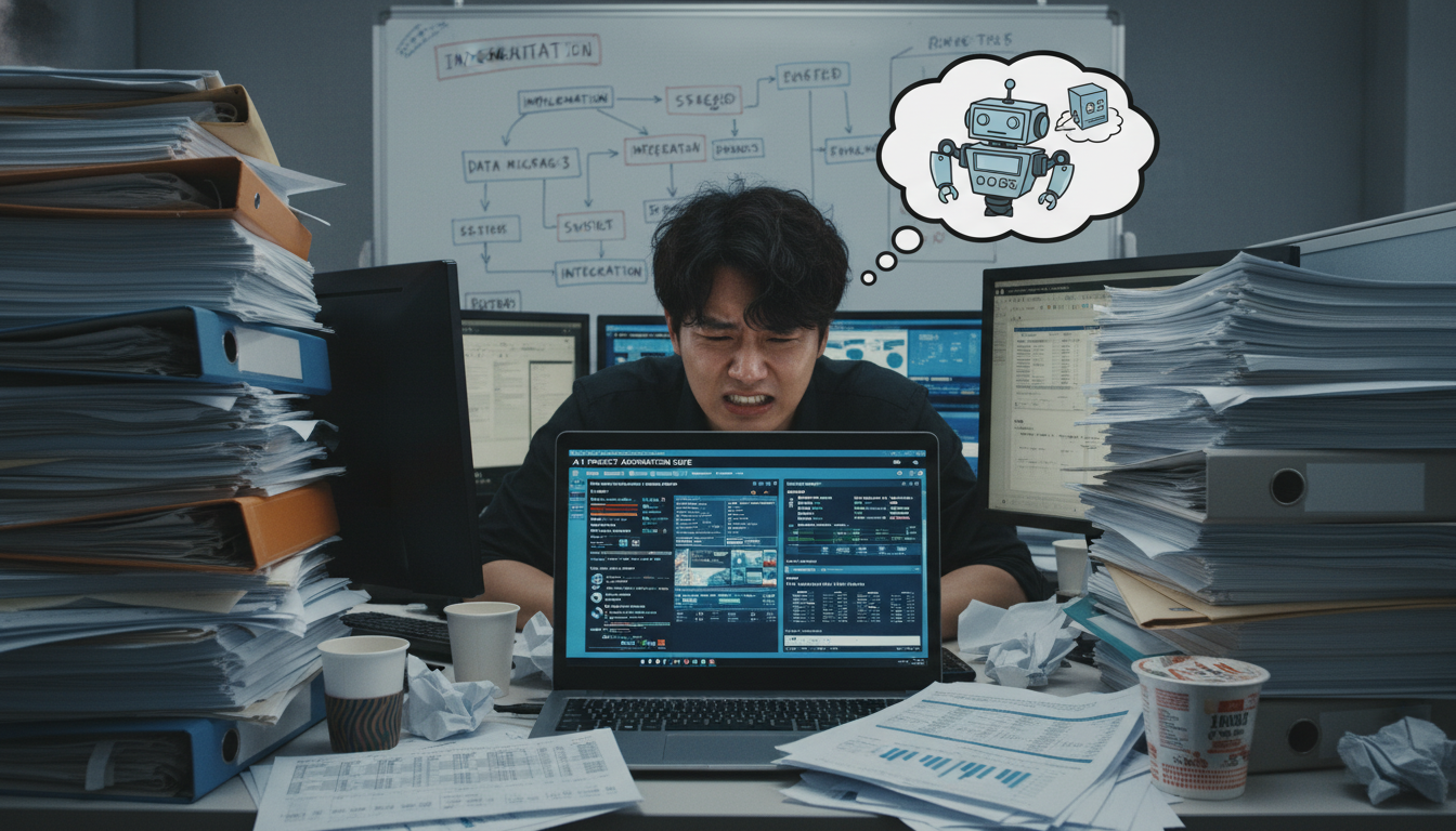 AI 도입했는데 시간이 더 드는 이유: 원인 5가지와 해결법