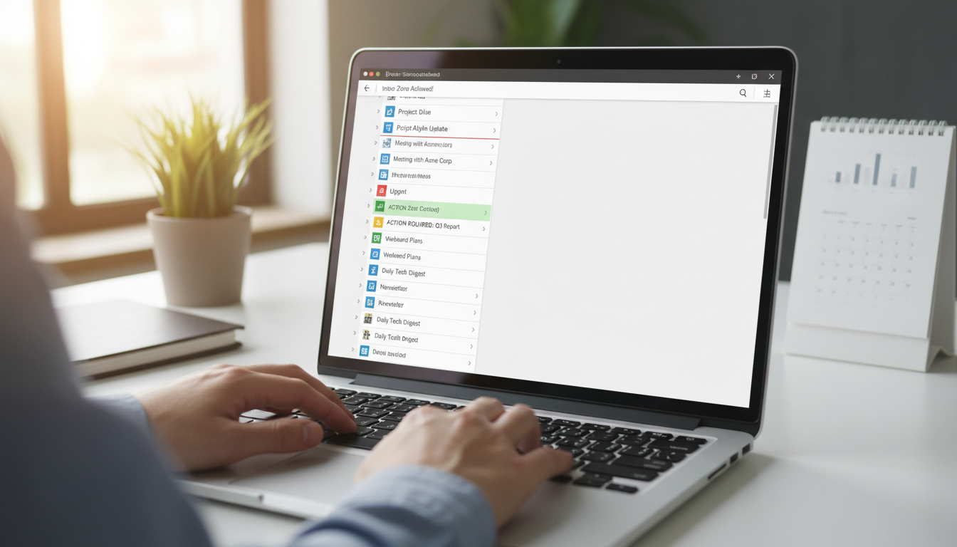 직장인 이메일 자동화: AI로 분류·답장·요약 자동화하는 실전 가이드 [2026]