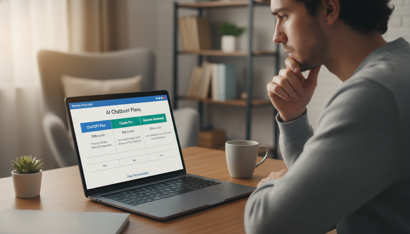 ChatGPT Claude Gemini 구독료 비교: AI 챗봇 유료 구독 가성비 완전 정리 [2026]