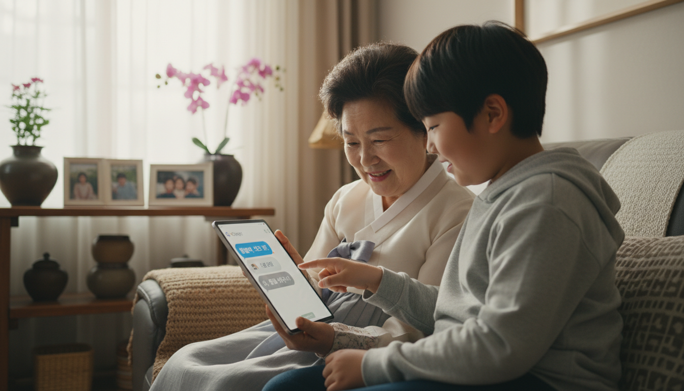 70대 할머니 ChatGPT 활용: 손자와 AI로 세대 소통하는 5가지 방법 [2026]