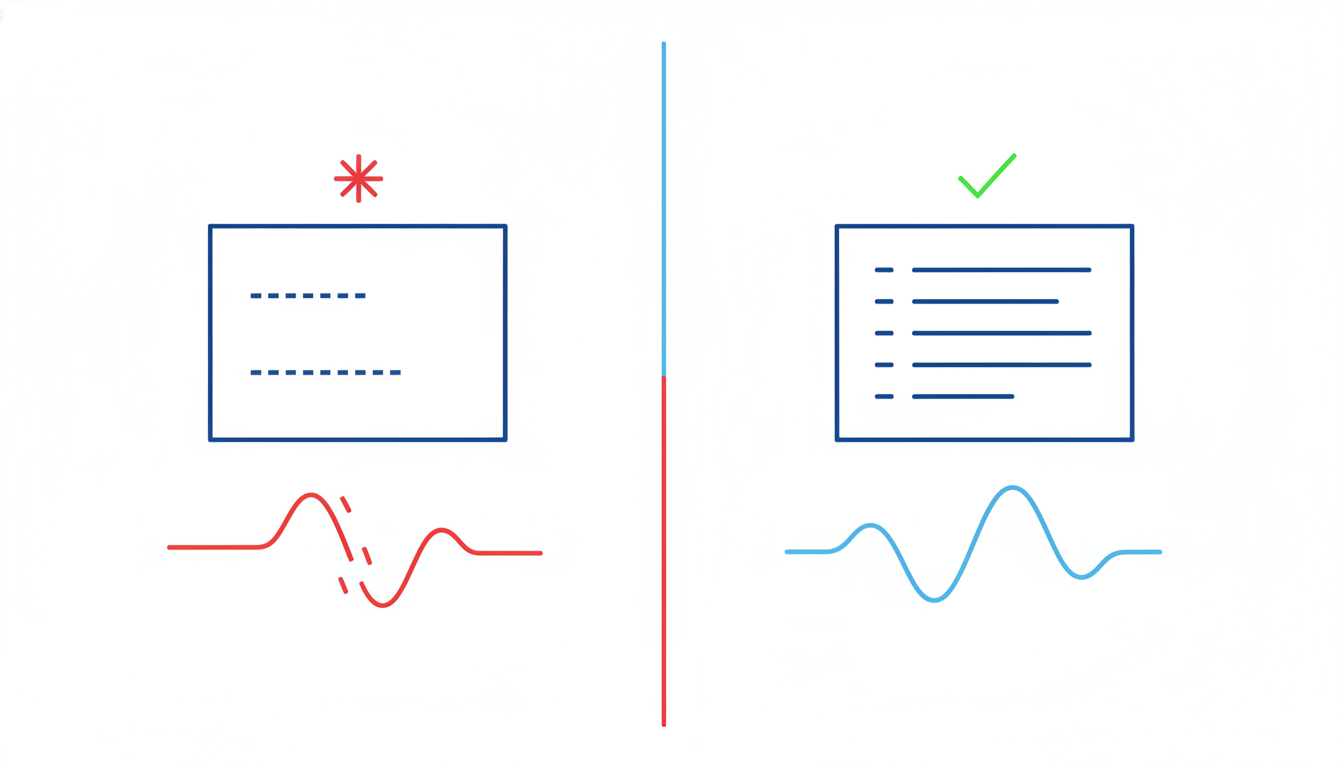 이메일 작성 프롬프트 품질 비교 — 나쁜 프롬프트와 좋은 프롬프트