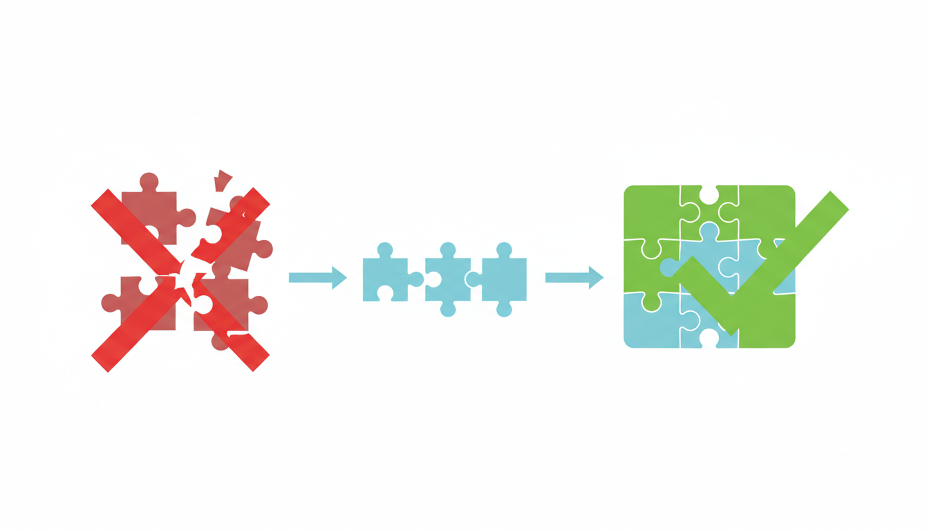 프롬프트 수정 공식 다이어그램 — 나쁜 프롬프트에서 좋은 프롬프트로