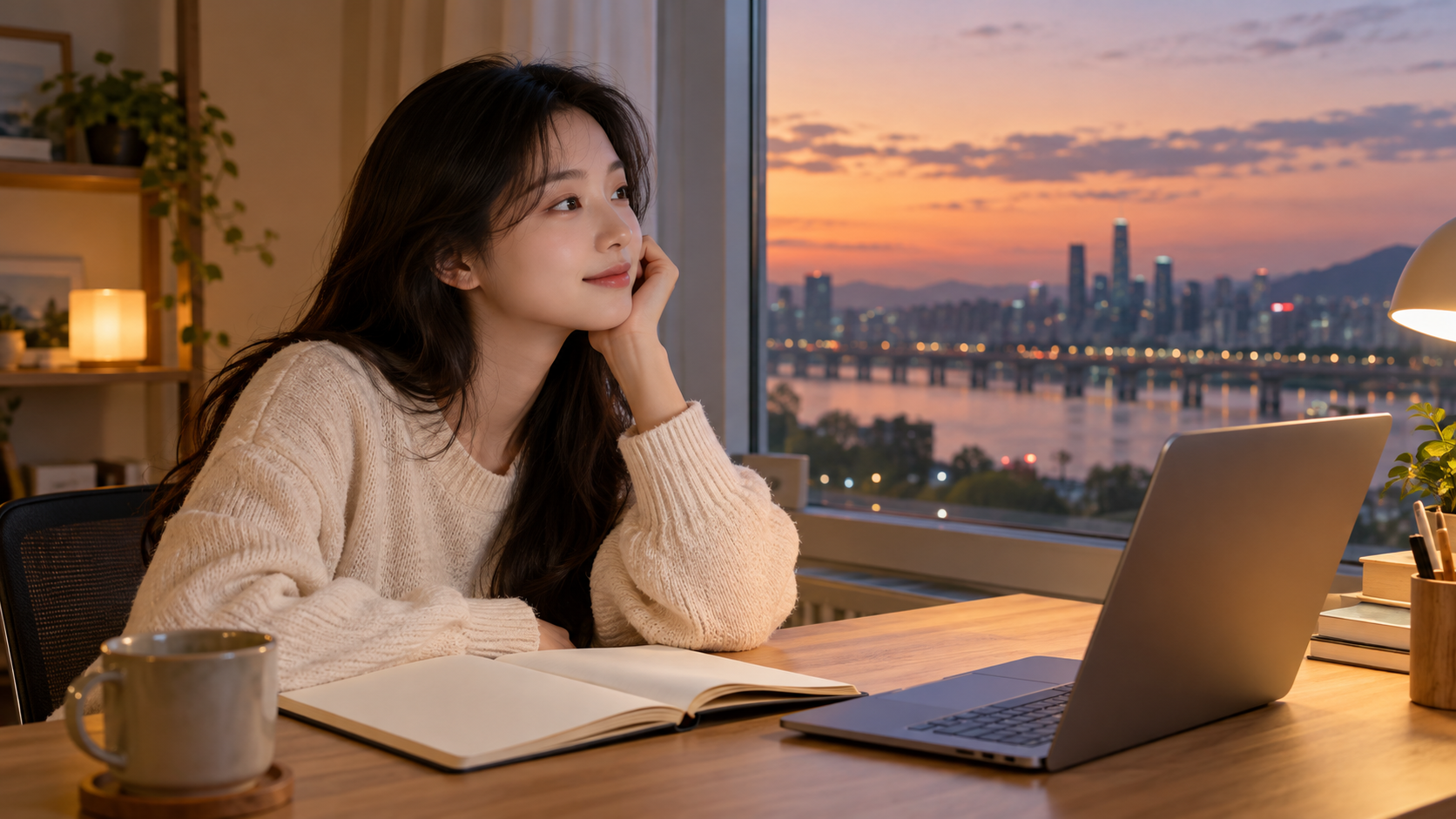 구글 검색 노출 회복 실험을 기록하며 다음 업데이트를 기다리는 블로거의 저녁 책상