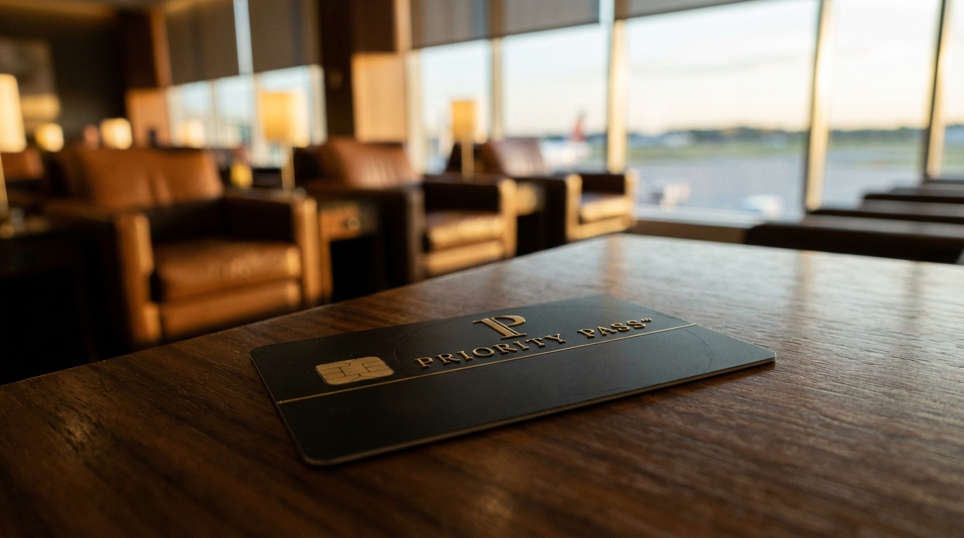 Priority Pass 카드 - 전 세계 라운지 입장 카드