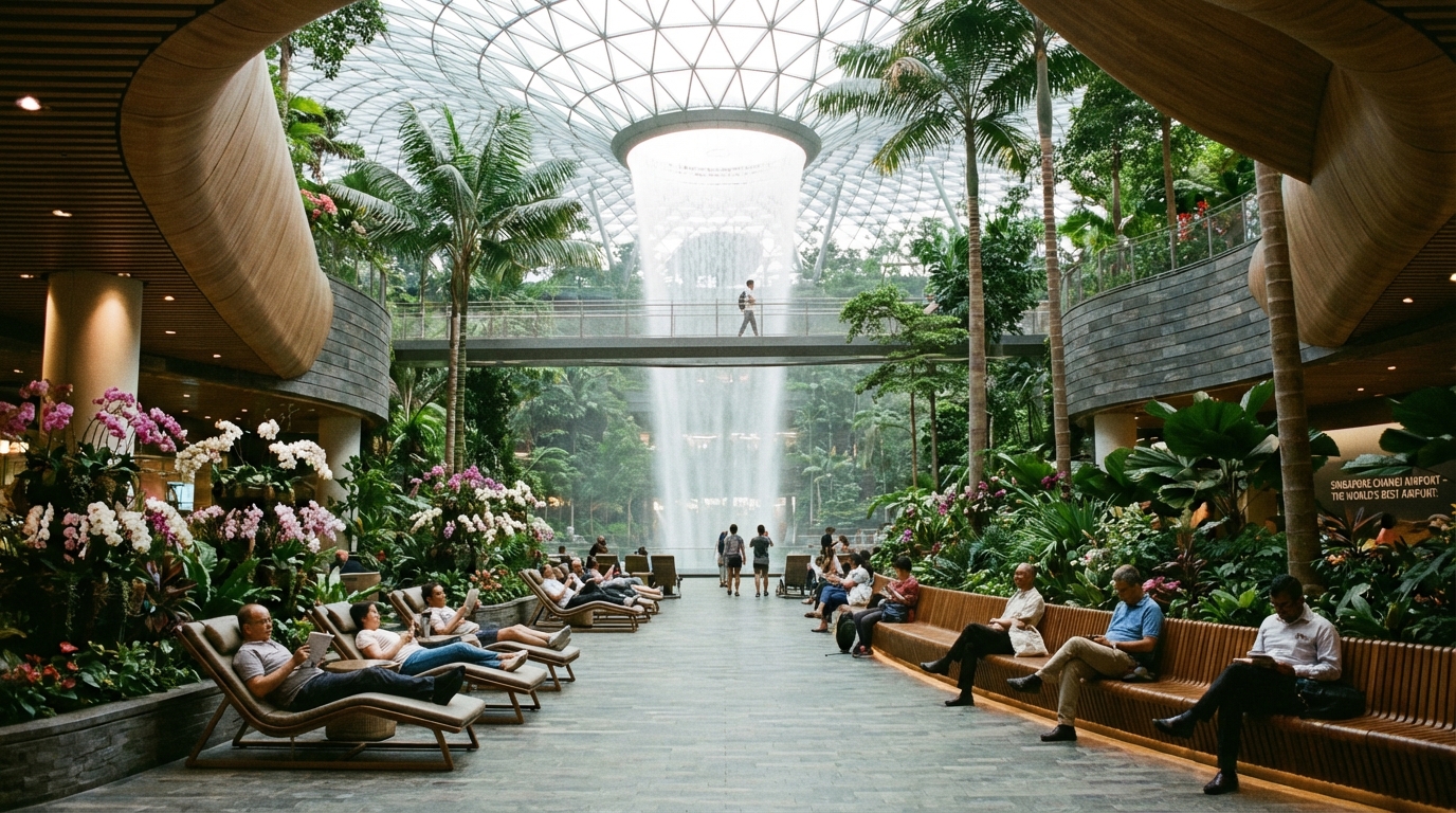싱가포르 창이공항 환승 시설