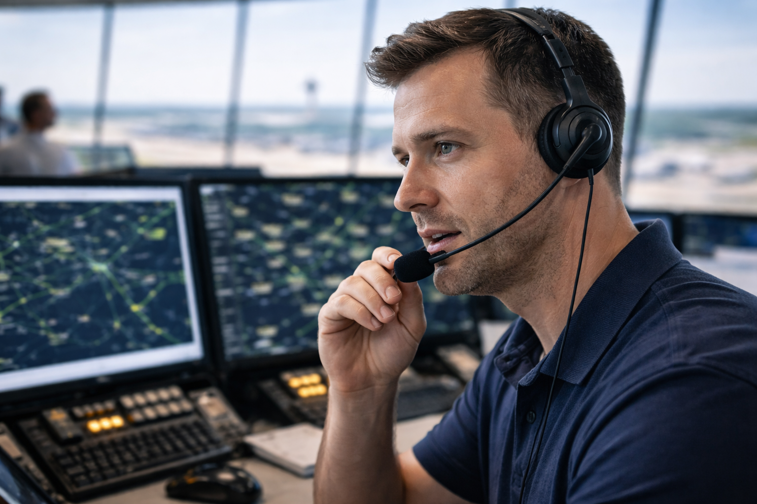 관제사 근무 현장