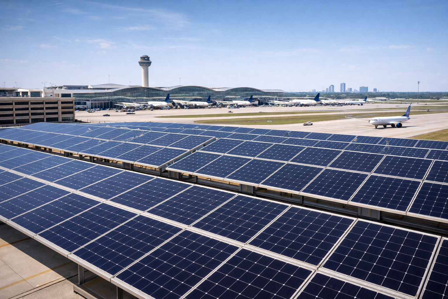 공항 에너지 자급자족 - 친환경 공항의 숨은 기술