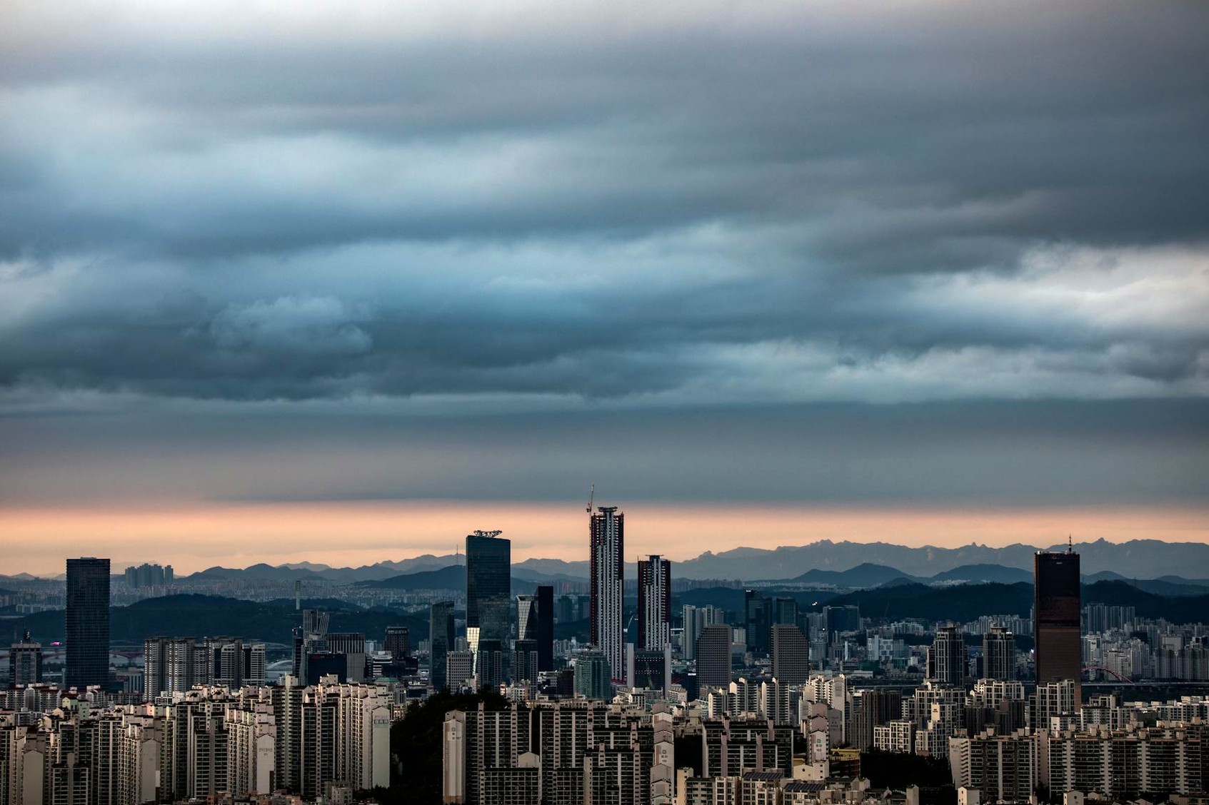 서울 도심 스카이라인